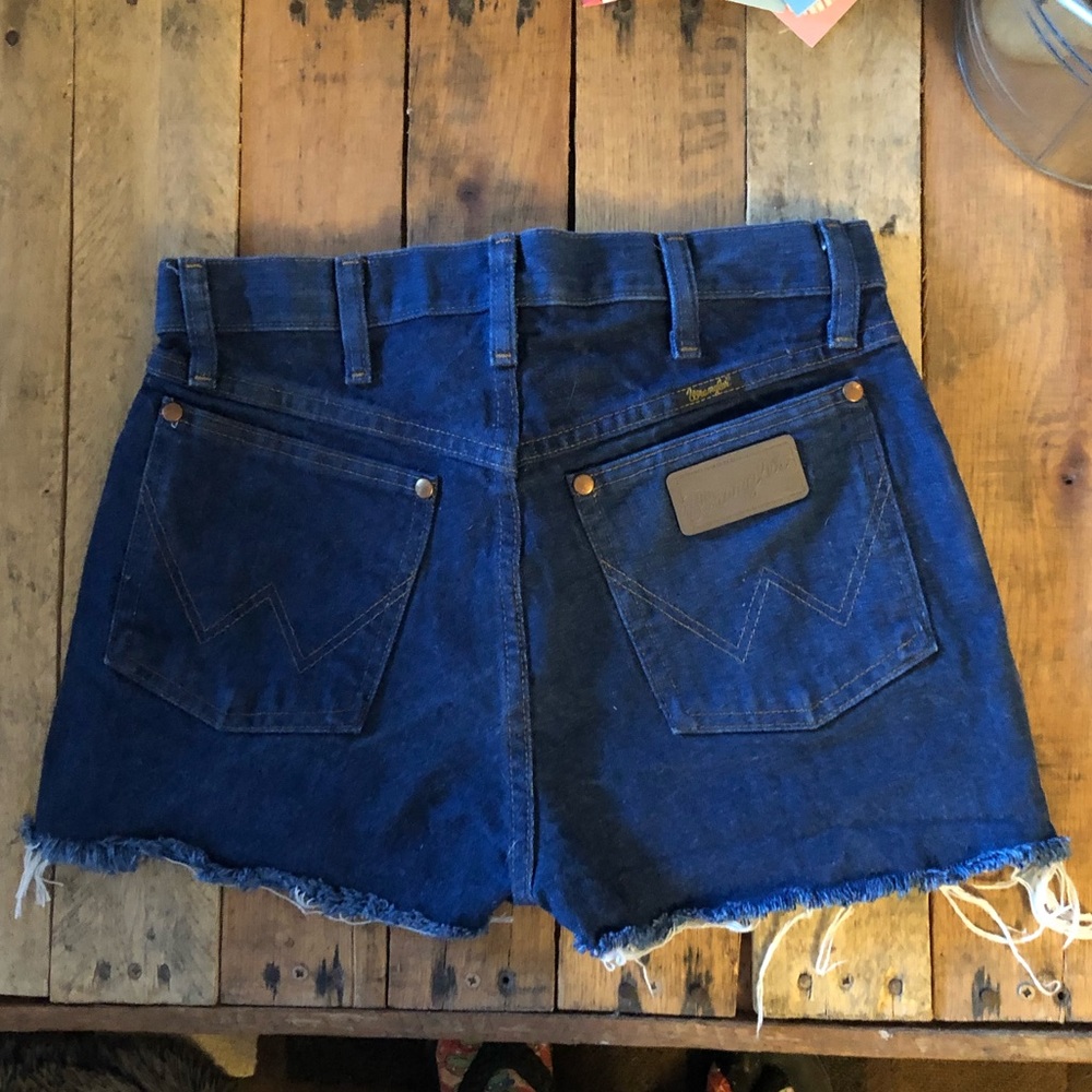 Vintage Wrangler Jean Cutoffs Size 28
